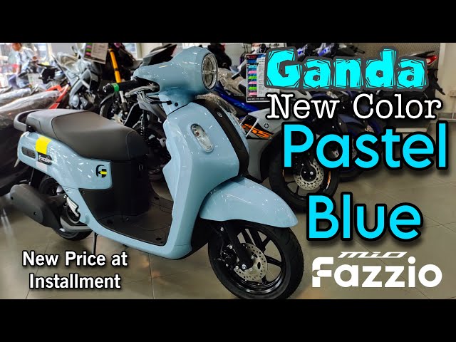 Super Ganda ng New Yamaha Fazzio 125 - Pastel Blue New Price Increase- at Installment & Specs