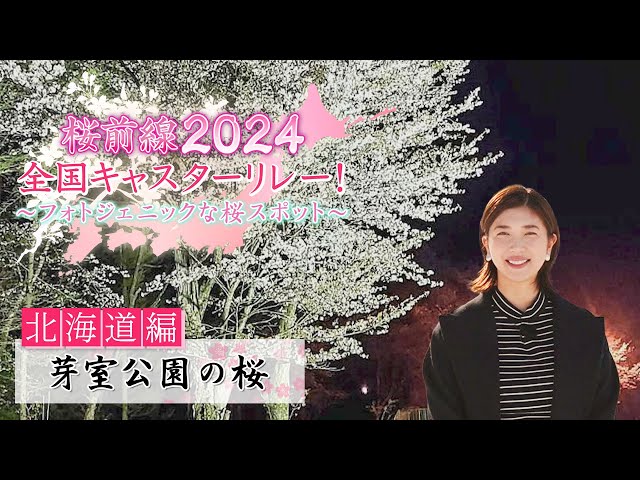 【BS11】北海道編「芽室公園の桜」桜前線2024～フォトジェニックな桜スポット～