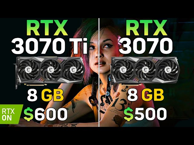 RTX 3070 Ti vs RTX 3070 - Ray Tracing \ DLSS - 11 Games Test | 2K
