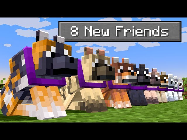 Minecraft's New Snapshot Adds Your Dog to the Game