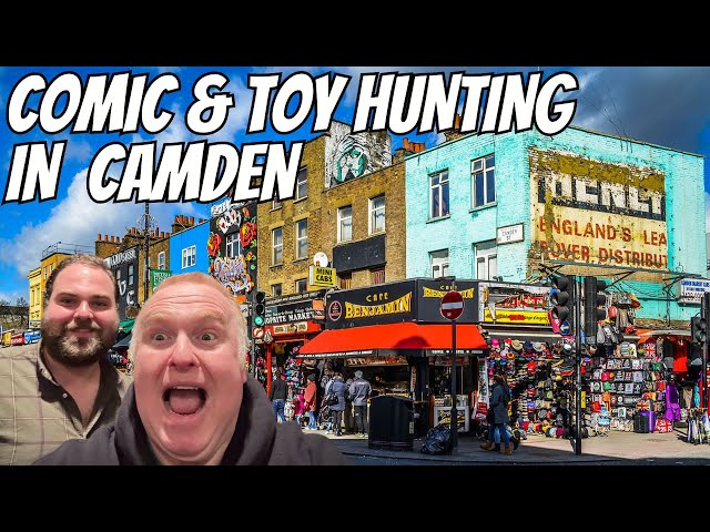 HUNTING Collectables in CAMDEN, LONDON!