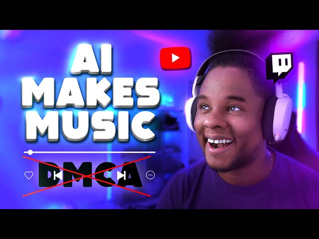 Make Copyright Free Music With AI - No more DMCA on Twitch Youtube