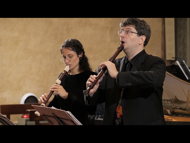 Corelli - Concerto IV for two recorders and b.c. - M. Scorticati - Ens. Barocco Conservatorio Novara