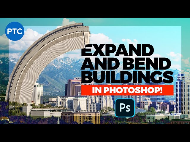 Expand and Bend Buildings In Photoshop! POWERFUL Photo Manipulation Techniques