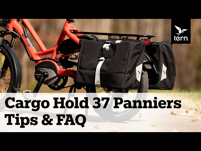 Cargo Hold 37 Panniers: FAQs & tips for Tern cargo bike riders