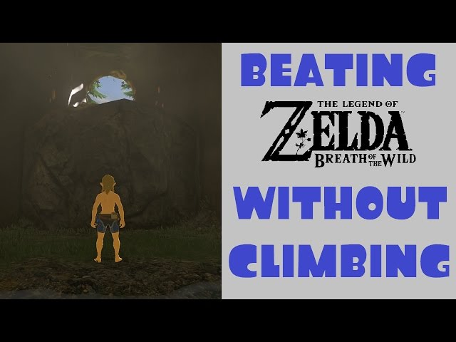 Hyrule Myths - Can You Beat Breath of the Wild Without Climbing?