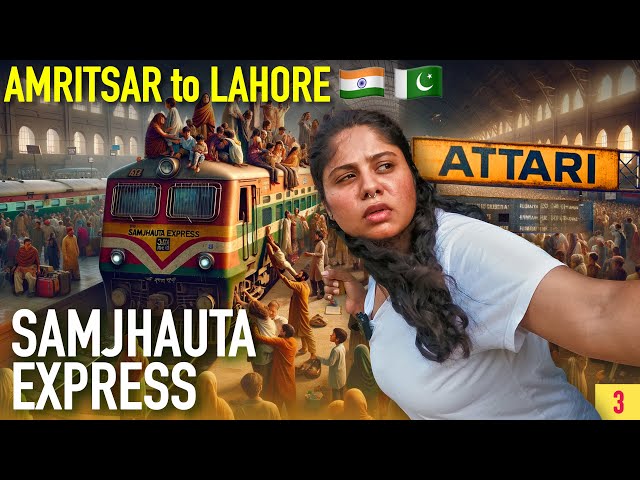 TRAIN TO PAKISTAN - 'Samjhauta Express' | Last Village-Wagah Attari | Punjab's Shocking Truth