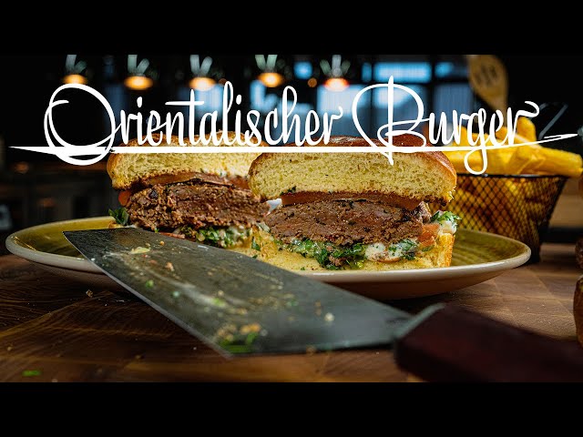 Orientalischer Burger – Kochen im Tal