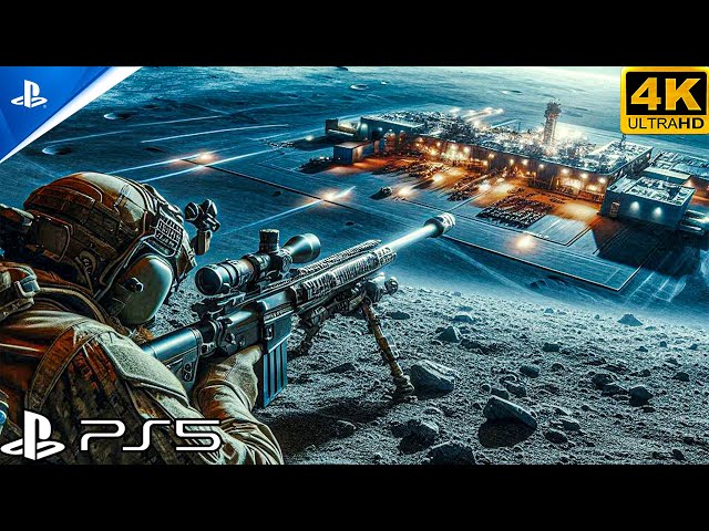 DESTROYING LUNAR AIR BASE (PS5) Realistic ULTRA Graphics Gameplay [4K 60 FPS] Call of Duty