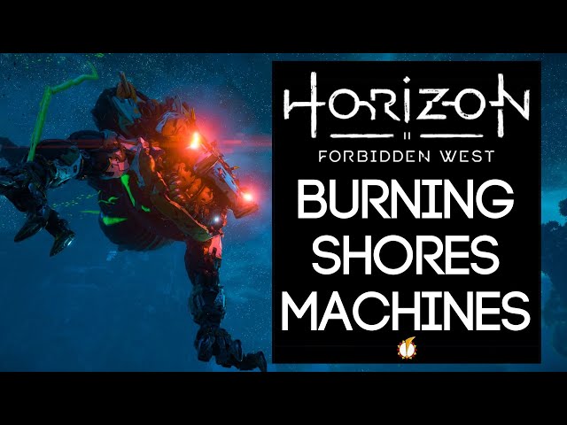 Lore of Horizon Forbidden West: Burning Shores Machines