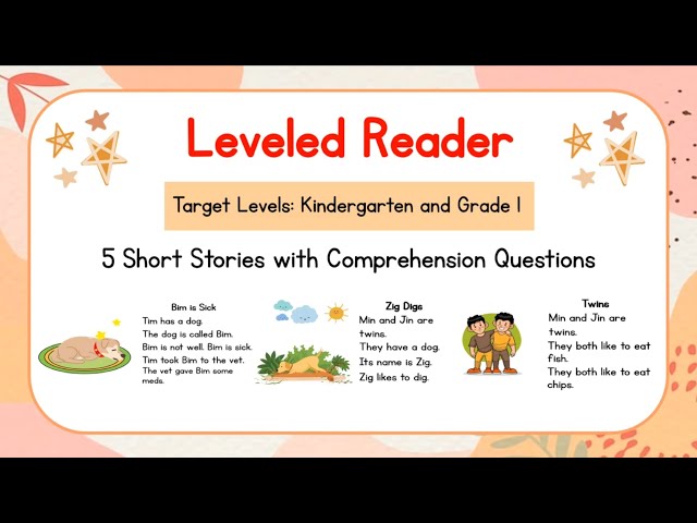 CVC Reading | Stories with CVC Words | Short Vowel I | Leveled Reader 12 | Reading Comprehension