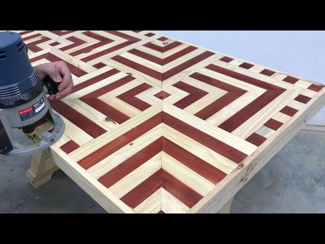 Uniques Woodworking Ideas - You Can Make Outdoor Table For The Garden