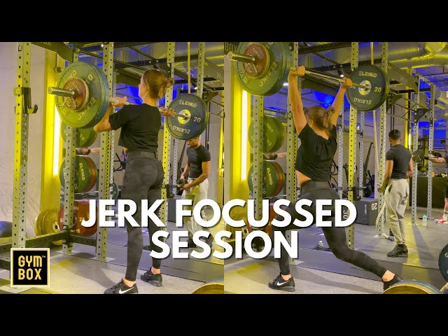 GYMBOX EALING TOUR | Jerk stability and strength day for Weightlifting