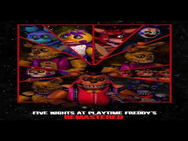 Five Nights at Playtime Freddy's: Remastered (Demo) Full Playthrough No Deaths (No Commentary)