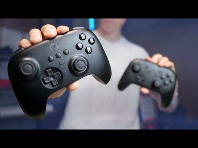 The 8BitDo is a better Nintendo Switch Pro Controller.