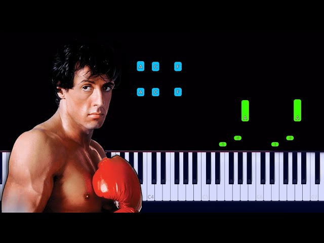 Bill Conti - Gonna Fly Now (Theme From Rocky) Piano Tutorial