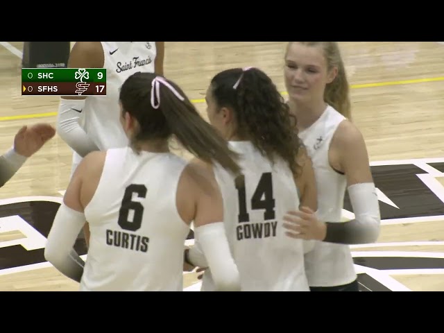 KMVT Sports - Sacred Heart Cathedral vs. St. Francis High School Girls Volleyball