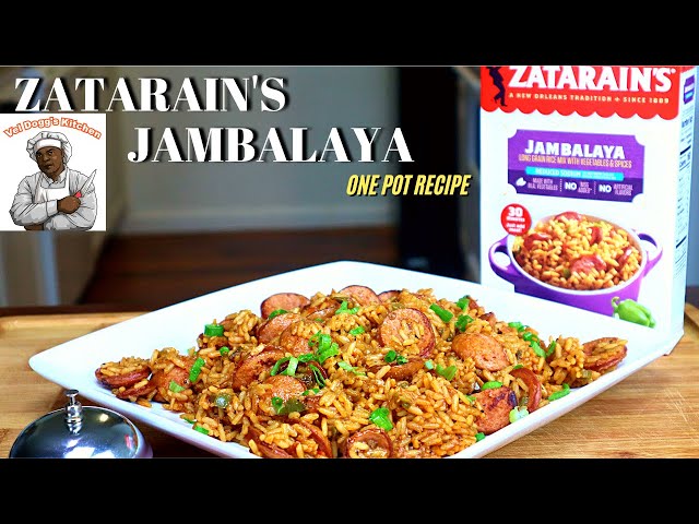 ZATARIAN'S JAMBALAYA RECIPE | HOW TO MAKE JAMBALAYA BY ZATARAIN'S ONE POT MEAL VIDEO RECIPE