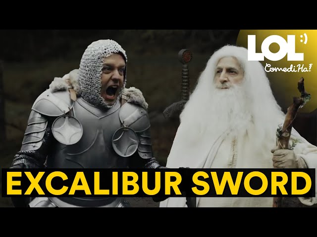Excalibur sword and King Arthur // LOL ComediHa! Season 7 Compilation