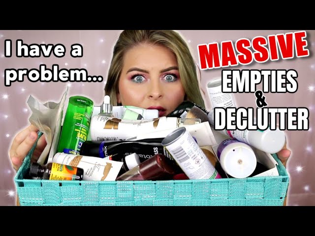 CRAZY, MASSIVE EMPTIES // Products I've Used Up & Declutter - Sept. 2020