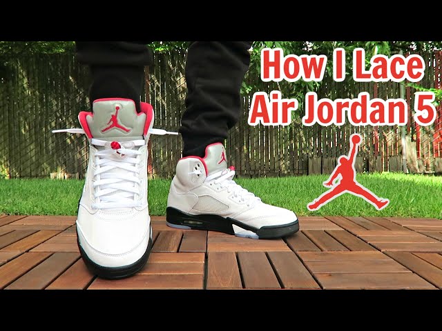 How I Lace My Air Jordan 5