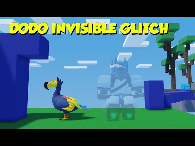 ROBLOX BEDWARS DODO GLITCH | Bed wars INVISIBLE GLITCH STEP by STEP INSTRUCTIONS