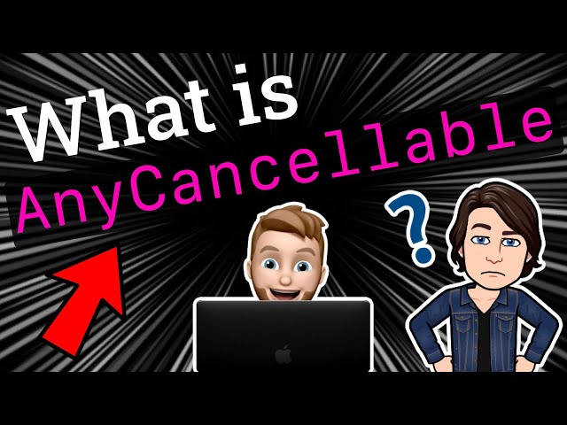 What exactly is a Combine AnyCancellable? (feat. Donny Wals)