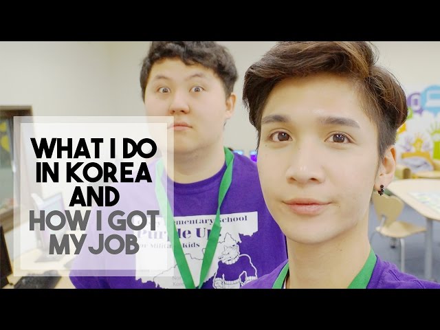 WHY I'M IN KOREA / HOW I GOT MY JOB - Edward Avila