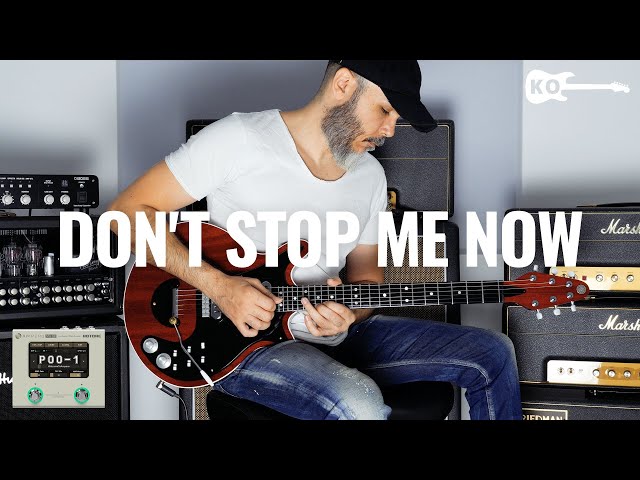 Queen - Don't Stop Me Now - Electric Guitar Cover by Kfir Ochaion - Hotone Ampero Mini