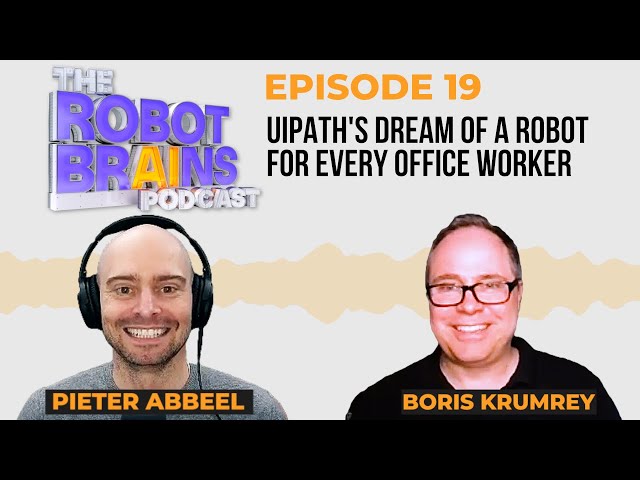Season 1 Ep. 19 Boris Krumrey explains UiPath's dream of a robot for every office