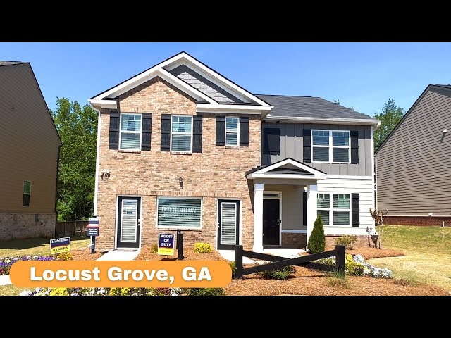 Let's Tour This AFFORDABLE Community For Sale in Locust Grove, GA - All Floor Plans Under $400,000