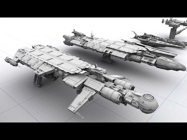 Elite ship scale video 2021 edition