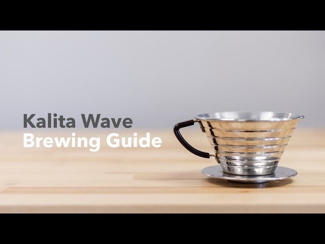 Brewing Guide I Kalita Wave