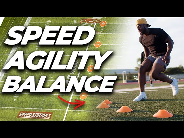 SPEED and AGILITY Training For Athletes | Full Workout!