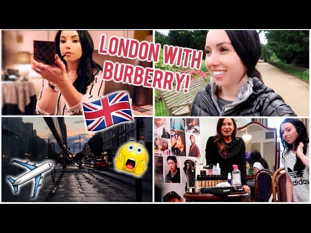 TRAVELING TO LONDON WITH BURBERRY! VLOG