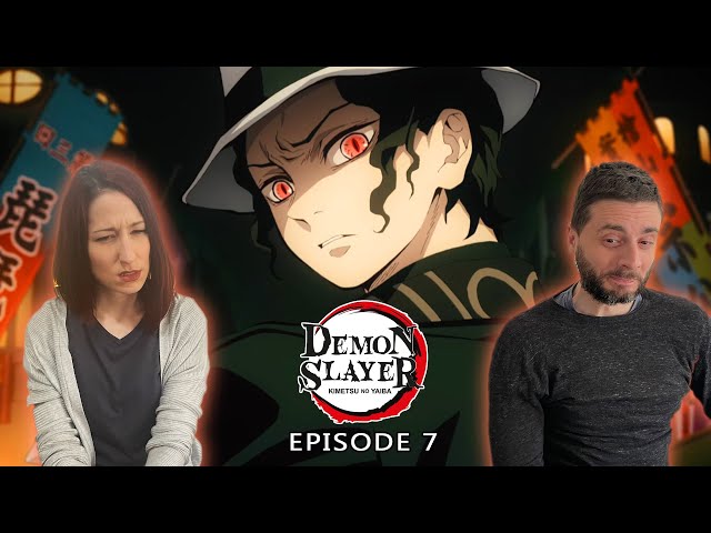Tanjiro Meeting Muzan | Her First Reaction to Demon Slayer | Episode 7