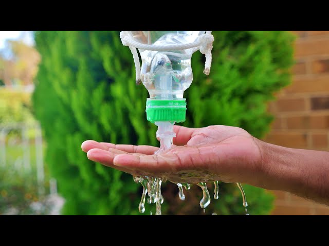 DIY Automatic Garden Hand Wash Water Dispenser Bottle