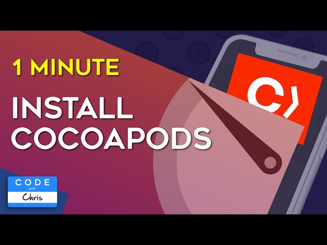 How to Install Cocoapods in One Minute