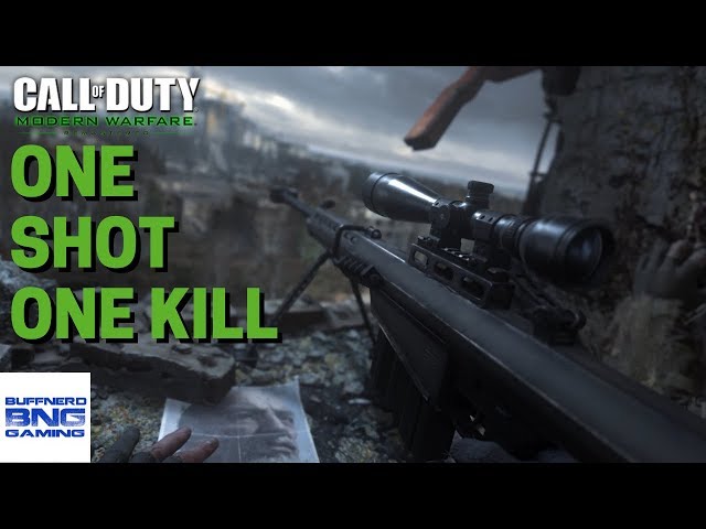 One Shot One Kill - Mission 11 - Call Of Duty Modern Warfare Remastered