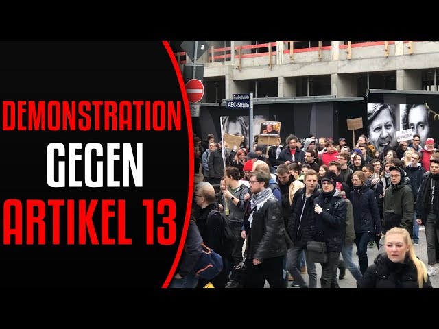 Hamburg Artikel 13 Demo 23.03.2019