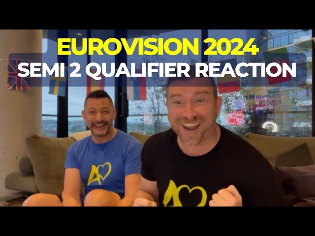 Eurovision 2024 Semi-Final 2 Qualifiers Live Reaction