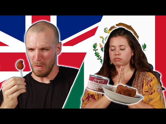 Mexican & British People Swap Snacks