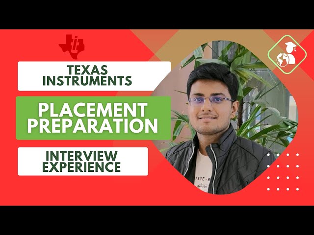 Texas Instruments Placement Preparation | IMP Resources | Written Examination | Interview Experience