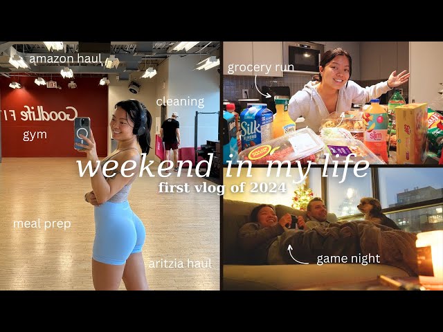 productive weekend in my life | 1st vlog of the year