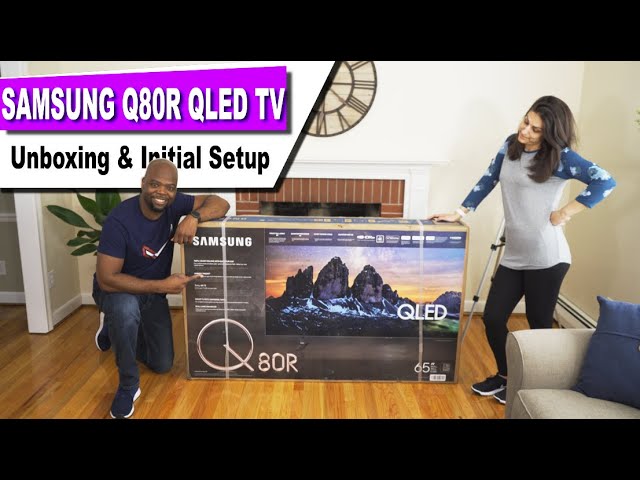 2019 Samsung Q80R (Q80) 4K HDR QLED TV Unboxing & Initial Setup + DEMO [4K HDR]