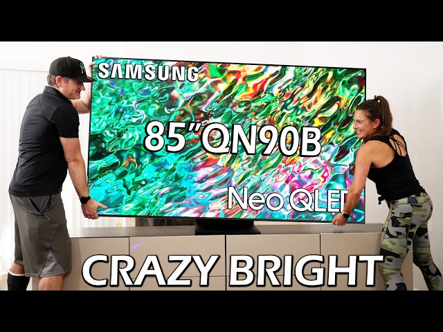 85" Samsung QN90B Neo QLED - Crazy Bright