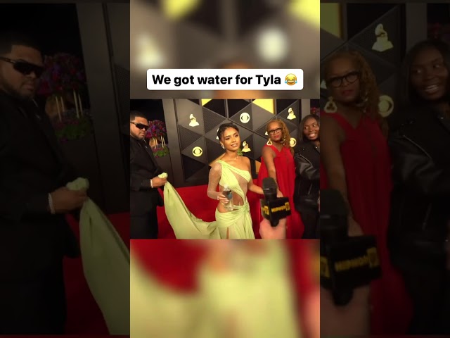 We Gave Tyla Water on The Red Carpet 😂