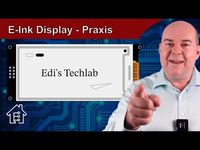 E-Ink Display Praxis Beispiele mit dem Arduino UNO | #EdisTechlab