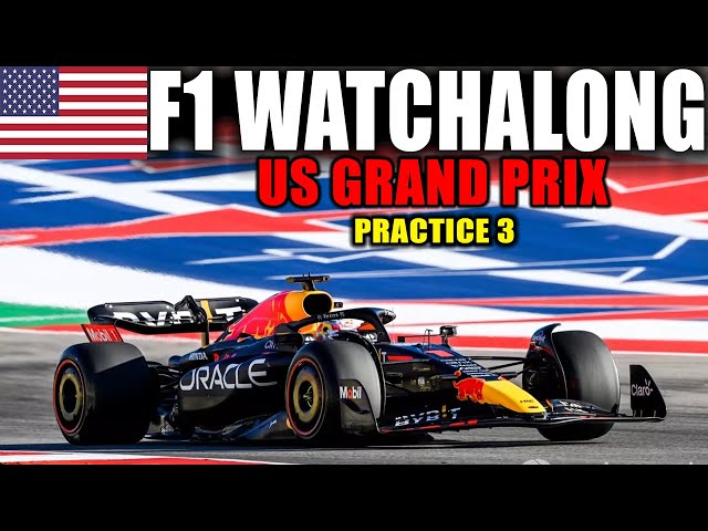 F1 Live Watchalong - Practice 3 | US GP - COTA