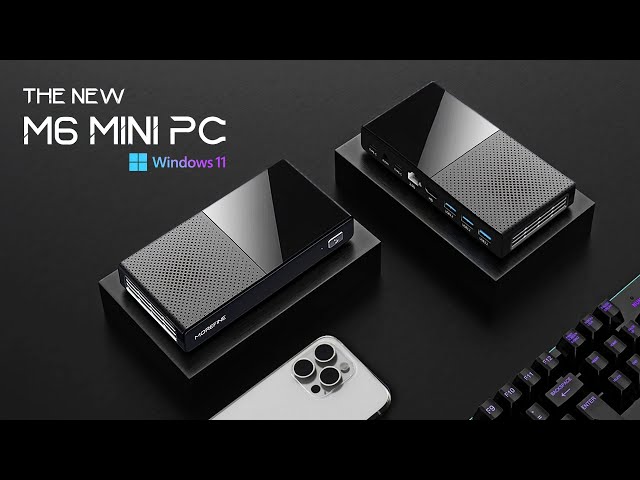 M6 N200 Hands On Review, An All-New Ultra Tiny Windows 11 4K Mini PC!